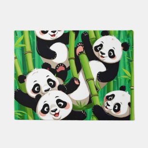 Bamboo Panda Doormat