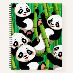 Bamboo Panda Notebook