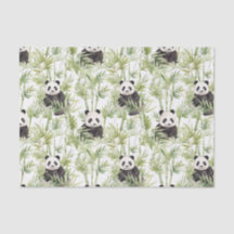 Bamboo Panda Tissue Paper