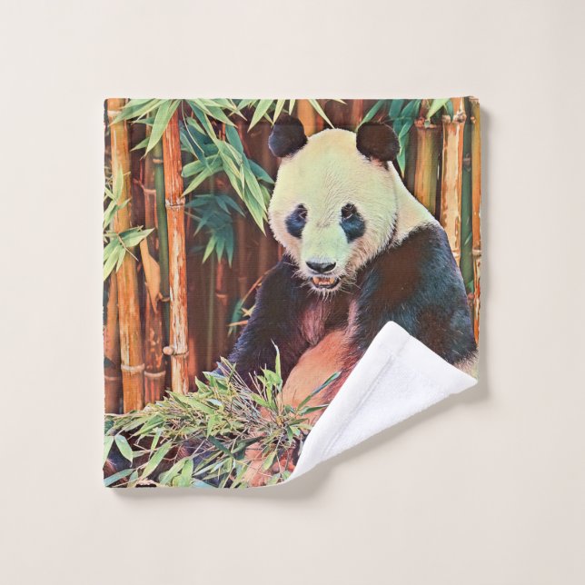 Bamboo Panda Wash Cloth (Wash Cloth)