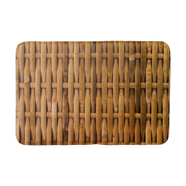 Bamboo Pattern Bath Mat (Front)