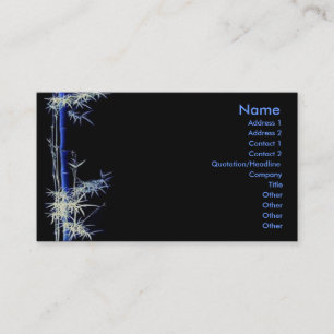 Bamboo Profile Card