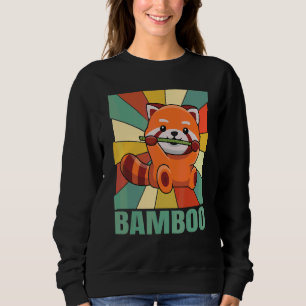 Bamboo Quote For A Red Panda Expert Sweatshirt
