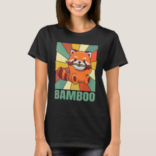 Bamboo Quote For A Red Panda Expert T-Shirt