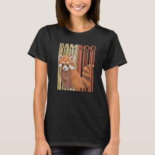 Bamboo Quote For A Red Panda Zoo Keeper T-Shirt