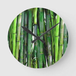 BAMBOO ROUND CLOCK