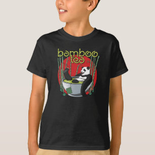 Bamboo Tea Drinker Panda T-Shirt