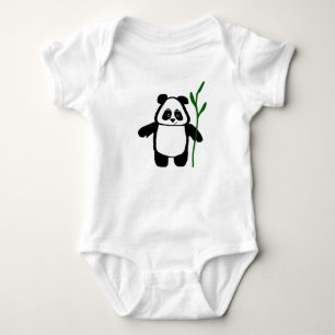 Bamboo the Panda Baby Creeper Romper
