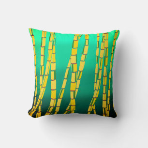 Bamboo Throw Pillow
