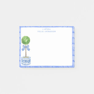 Bamboo Topiary Garden Chinoiserie Post-it Notes