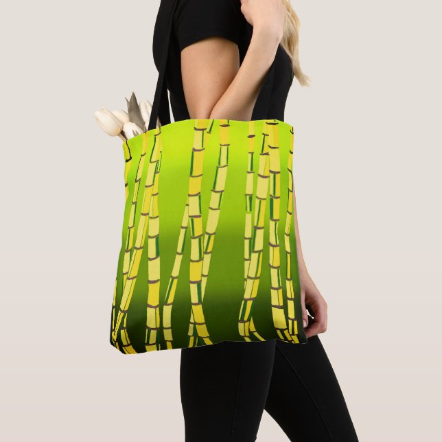 Bamboo Tote Bag (Close Up)