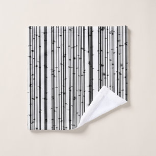 Bamboo wallpaper wash cloth