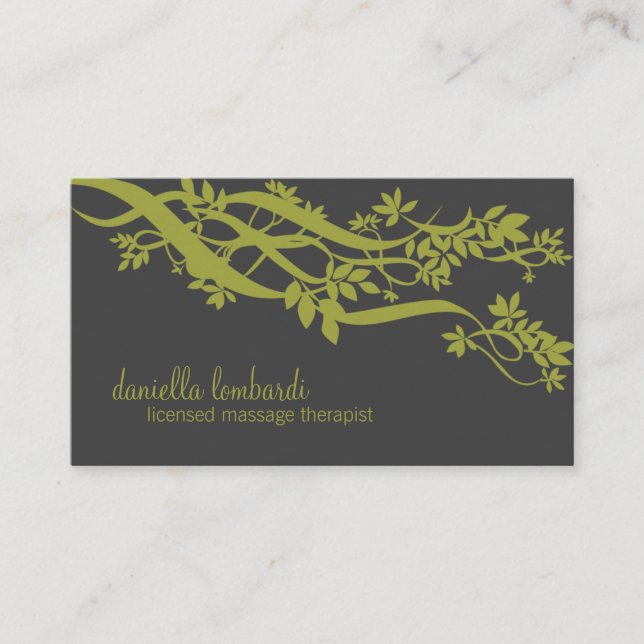 Bamboo Zen Business Card (Front)