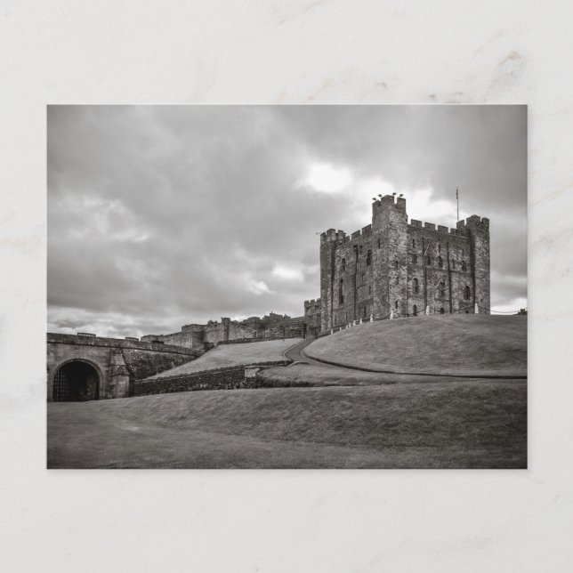 Bamburgh Castle England Postcard (Front)