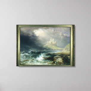 Bamburgh Castle, Northumberland Canvas Print