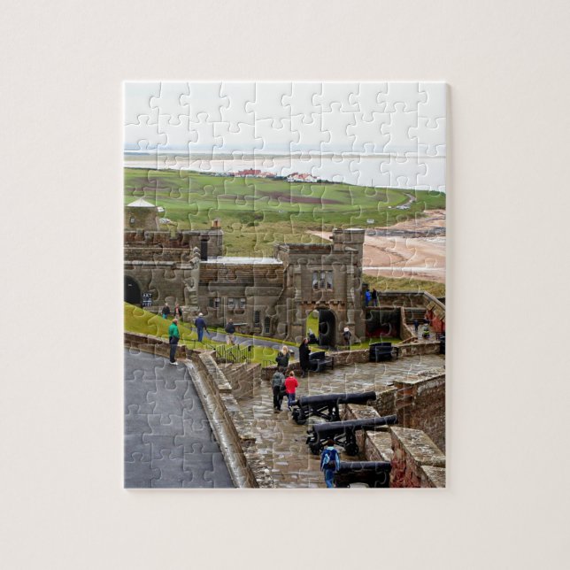 Bamburgh Castle, Northumberland, England Jigsaw Puzzle (Vertical)