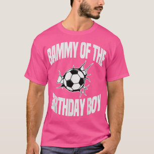 Bammy of the Birthday Boy Soccer Team Bday Party G T-Shirt