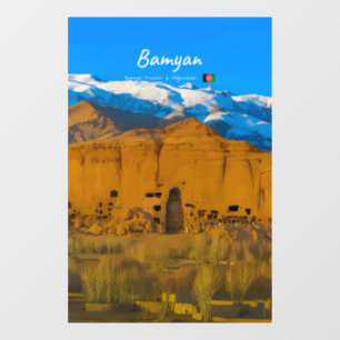Bamyan, Afghanistan - Buddha Cliff Valley