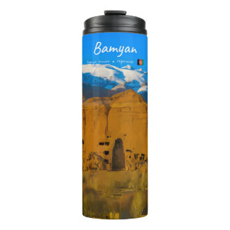 Bamyan, Afghanistan - Buddha Cliff Valley Thermal Tumbler