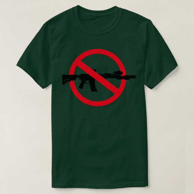 Ban Assault Weapons 3 T-Shirt (Design Front)
