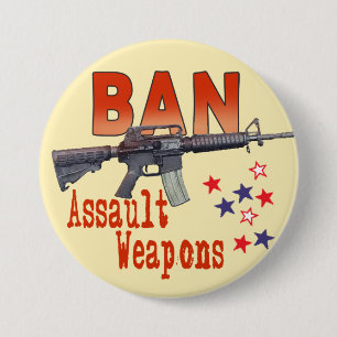 Ban Assault Weapons Large Button
