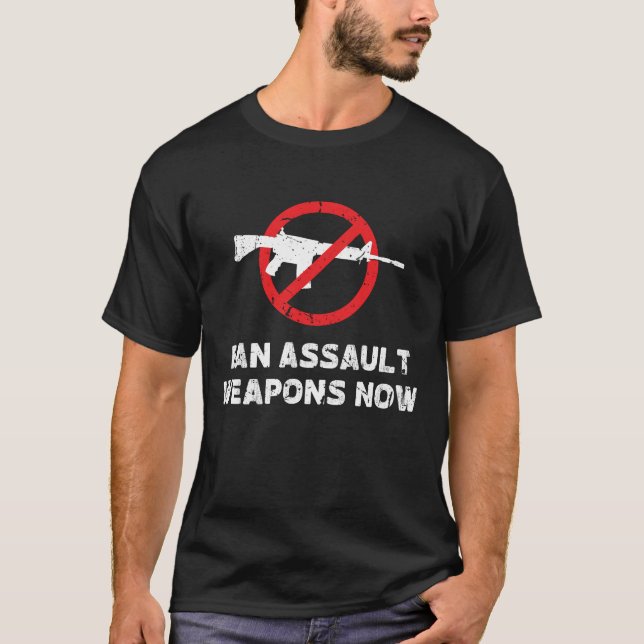Ban Assault Weapons T-Shirt (Front)