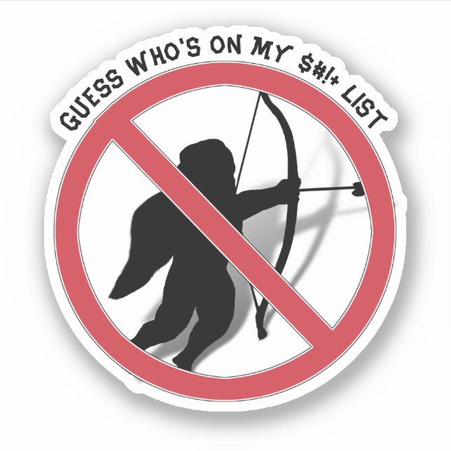 Ban Cupid Anti Valentine's Day  (Front)