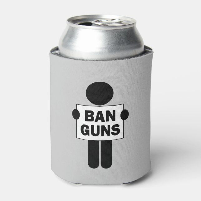 Ban Guns Can Cooler (Can Front)