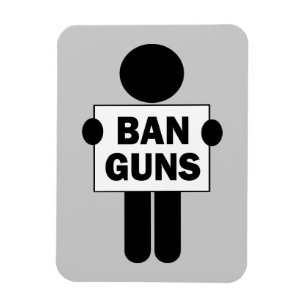 Ban Guns Magnet