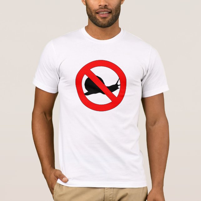 Ban Snails T-Shirt (Front)