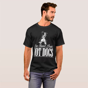 Ban Stupid People Not Dogs Funny Pitbull Quote  T-Shirt