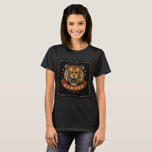 Banabo Tiger Head  T-Shirt