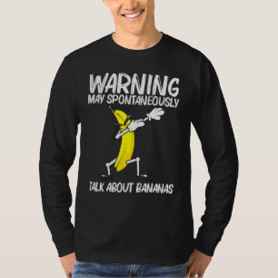 Banana Art For Men Women Berry Fruit Smoothie T-Shirt