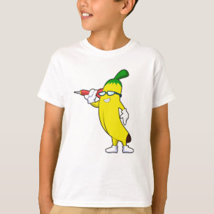 Banana at Darts with Dart T-Shirt