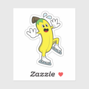 Banana at Ice skating with Ice skates.PNG