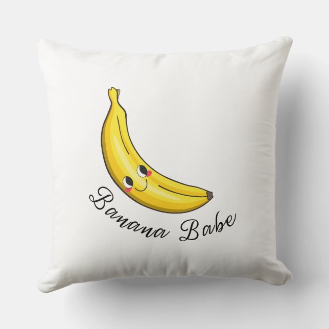 Banana Babe Cushion (Back)