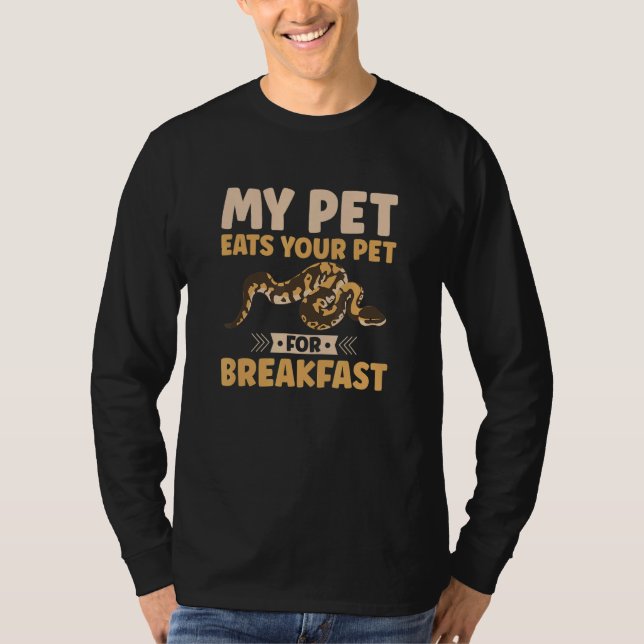 Banana Ball Python 4 T-Shirt (Front)