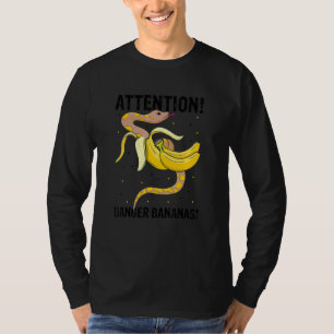 Banana Ball Python and Noodle Reptile Designs 26 T-Shirt