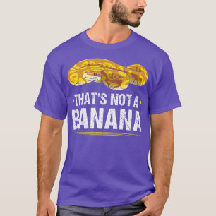 Banana Ball Python Snake T-Shirt