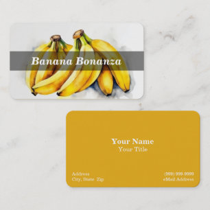 Banana / Bananas / Fruit Business Card