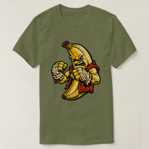 Banana Brawler — Vintage Retro Street Fighter  T-Shirt