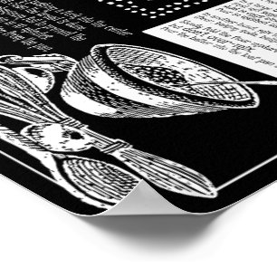 Banana Bread Recipe Poster