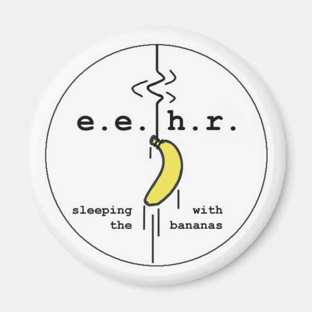 Banana Bungee Jump Magnet (Front)