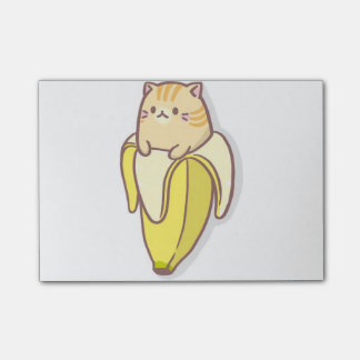 Banana cat post-it notes