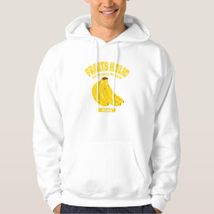 Banana (college-style illustration) hoodie