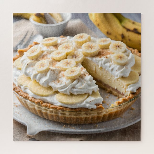 Banana Cream Pie Jigsaw Puzzle (Horizontal)