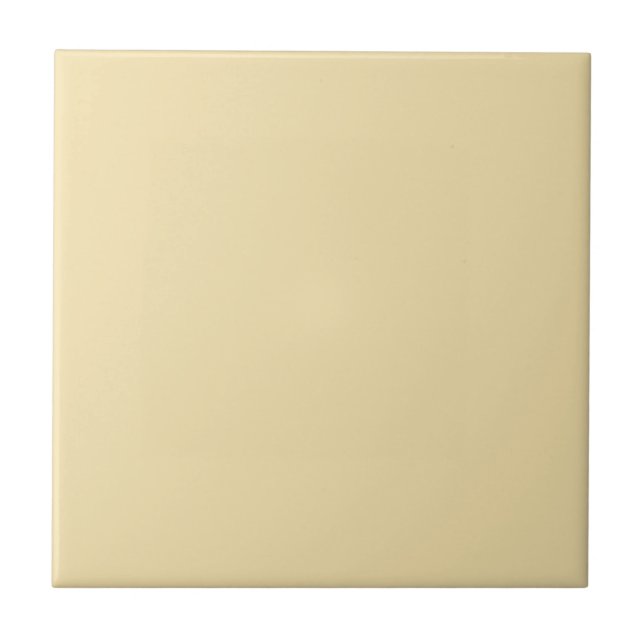 Banana Cream Pie Square Kitchen and Bathroom Tile (Front)
