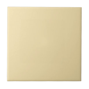 Banana Cream Pie Yellow Square Kitchen and Bath Tile