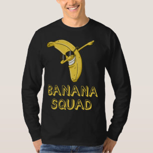 Banana Dabbing Sunglasses Smiling Face Fruit Lover T-Shirt