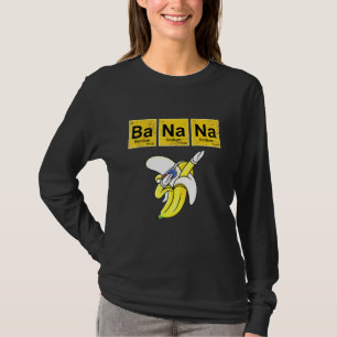 Banana Elemental Square Chemistry Science Teacher  T-Shirt